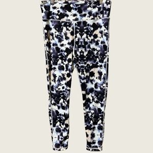 Mono b Inkblot Kaleidoscope Full Length Leggings Size 2XL